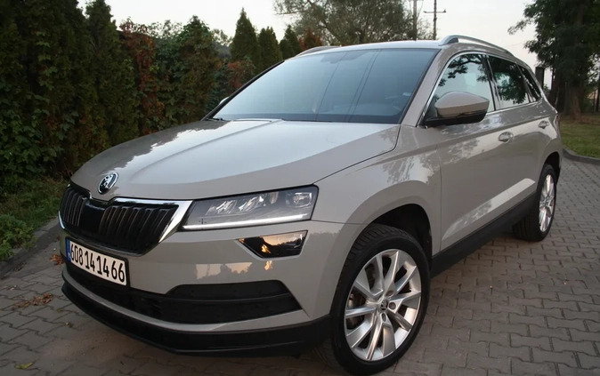 Skoda Karoq cena 86600 przebieg: 74000, rok produkcji 2018 z Police małe 781